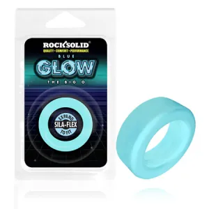 Rock Solid Glow in the Dark Big O Ring - Blue